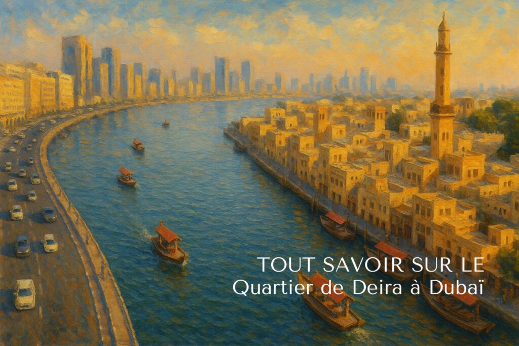 Quartier de Deira à Dubaï